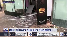 Vitrine brisée, étagères renversées, pillage... le Drugstore Publicis vandalisé sur les Champs