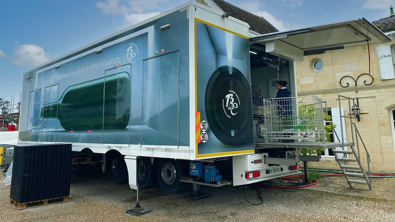 THIERRY BERGEON EMBOUTEILLAGE : Mise en bouteille au château