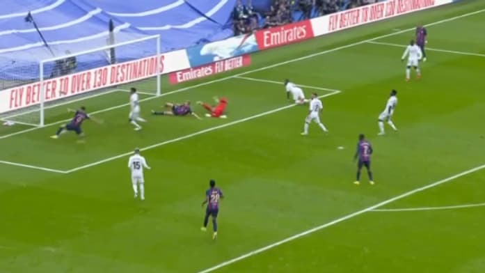 Le raté de Robert Lewandowski dans le clasico Barça-Real, le 16 octobre 2022