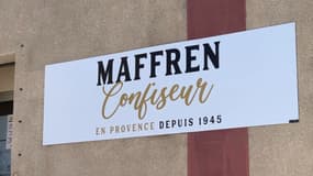 Le logo de la confiserie Maffren, entreprise des Alpes du Sud.