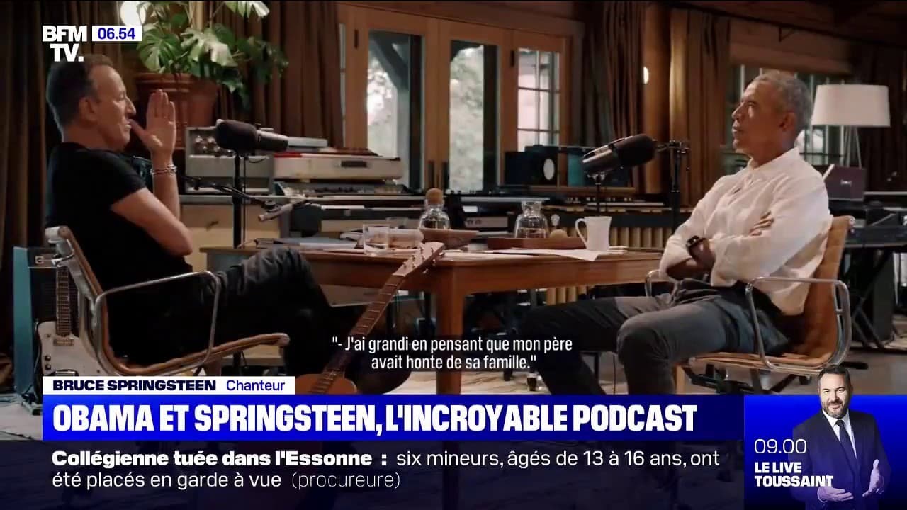 Barack Obama Et Bruce Springsteen Lancent Leur Podcast