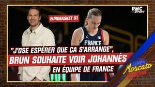 Eurobasket (F) : "J’ose espérer que ça s’arrange", Brun souhaite voir Marine Johannès en équipe de France
