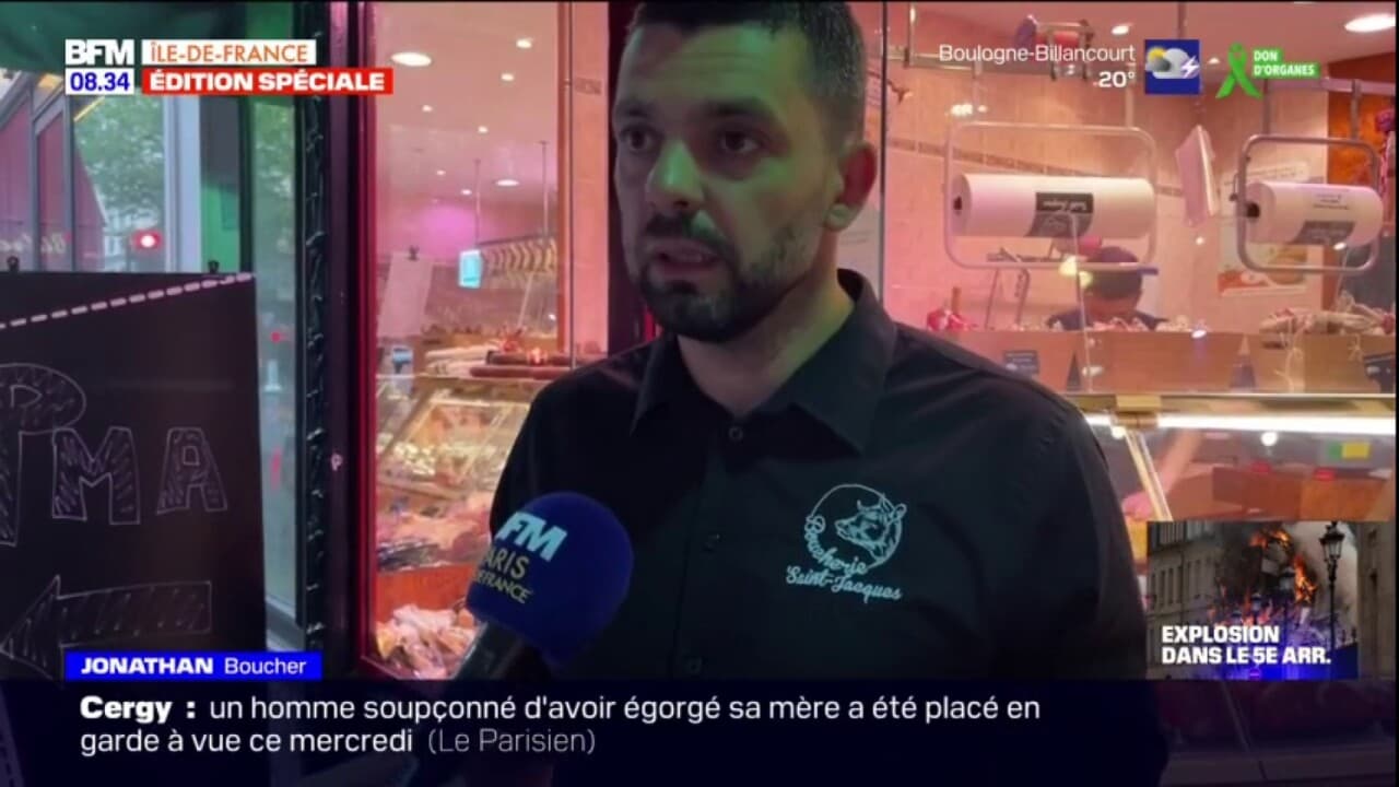 Explosion à Paris: les commerçants situés près des lieux sous le choc