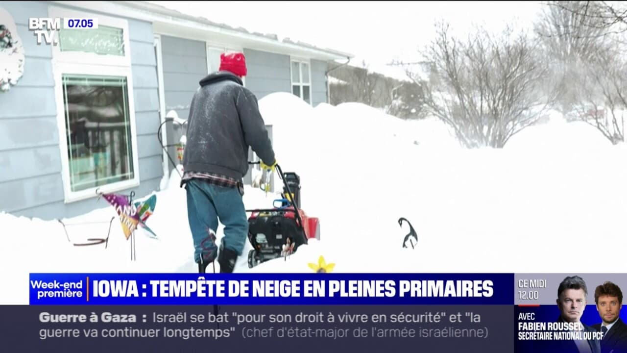 États-Unis: la tempête de neige dans l'Iowa pourrait dissuader certains ...