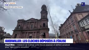 Haut-Rhin: les cloches déposées à l'église de Guebwiller