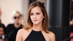 Emma Watson lors de la Fashion Week de Milan, en 2024