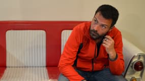 Jérôme Kerviel lors d'une étape à Modène en Italie le 18 mars 2014