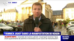 Rouen: pour Yannick Jadot (EELV), "il va falloir que le gouvernement organise le suivi médical de la population sur le long terme"