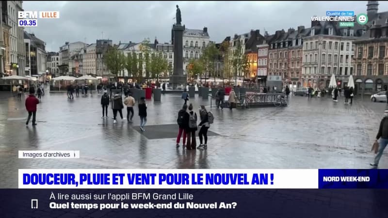 Du vent mais des températures très douces dans le Nord pour le Nouvel An