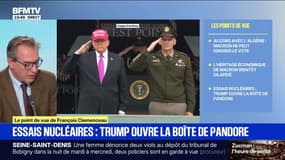 ÉDITO - Reprise des essais d'armes nucléaires américains: Donald Trump "sème la confusion"