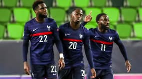 Odsonne Edouard, Boubakary Soumaré et Jonathan Ikoné