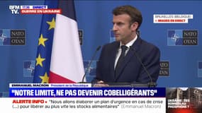 Emmanuel Macron sur la guerre en Ukraine: "Le travail de discussion doit être incessant"