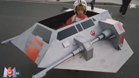 Un Américain a customisé le fauteuil de son fils handicapé, pour fêter Halloween.