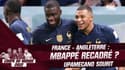 Équipe de France : "Je n'ai pas remis à sa place Mbappé" sourit Upamecano