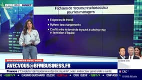 BFM Business avec vous : Les managers sont-ils plus touchés par les risques psychosociaux du télétravail que les managés ? - 18/12