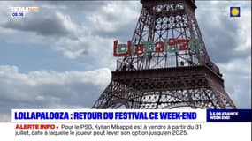 Paris: les festivaliers nombreux pour la première soirée du Lollapalooza