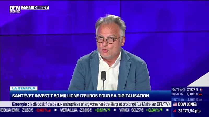 Hugues Salord (SantéVet) : SantéVet investit 50 millions d'euros pour sa digitalisation - 06/09