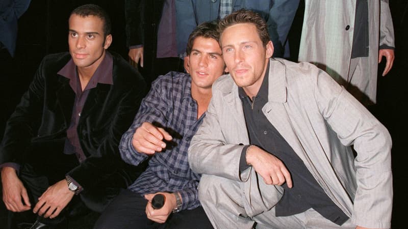 Les 2Be3 en 1998 (de gauche à droite: Adel, Filip et Franck)