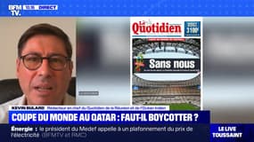 Kevin Bulard, rédacteur en chef du Quotidien de la Réunion. 