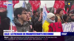 Retraites: le ministère de la Justice reconnaît l'existence d'un fichier nominatif de manifestants à Lille