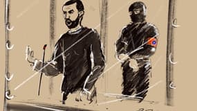 Mohamed Abrini est l'un des neuf accusés juggés par la cour d'assises belge pour les attentats de mars 2016 à Bruxelles.