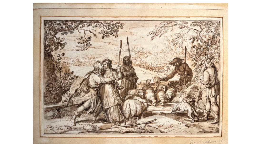 Réalisé en 1623 par le peintre néerlandais David Vinckboons, ce dessin s'est vendu 148.840 euros lors d'une vente aux enchères à Reims, le 6 octobre 2024. Réalisé en 1623 par le peintre néerlandais David Vinckboons, ce dessin s'est vendu 148.840 euros lors d'une vente aux enchères à Reims, le 6 octobre 2024.