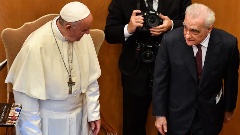 Le pape François et Martin Scorsese