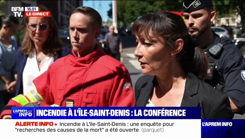 Incendie mortel à l'Ile-Saint-Denis: les pompiers confirment que le feu est désormais éteint