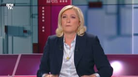 Élection présidentielle 2022 : "Mon seul adversaire sera Emmanuel Macron", Marine Le Pen - 10/10