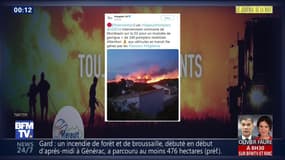 Incendie dans l'Hérault: 140 pompiers mobilisés