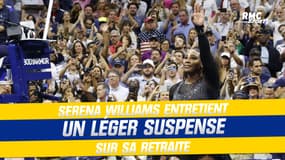 US Open : Serena Williams entretient un léger suspense sur sa retraite