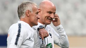 Didier Deschamps et Guy Stephan