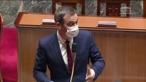 Olivier Véran aux députés: "J'aimerais que vous soyez aussi énervés quand vous voyez le virus monter que quand on essaye de le freiner"