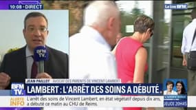Arrêt des soins de Vincent Lambert: "C'est inhumain et contraire au devoir du médecin", selon l'avocat des parents