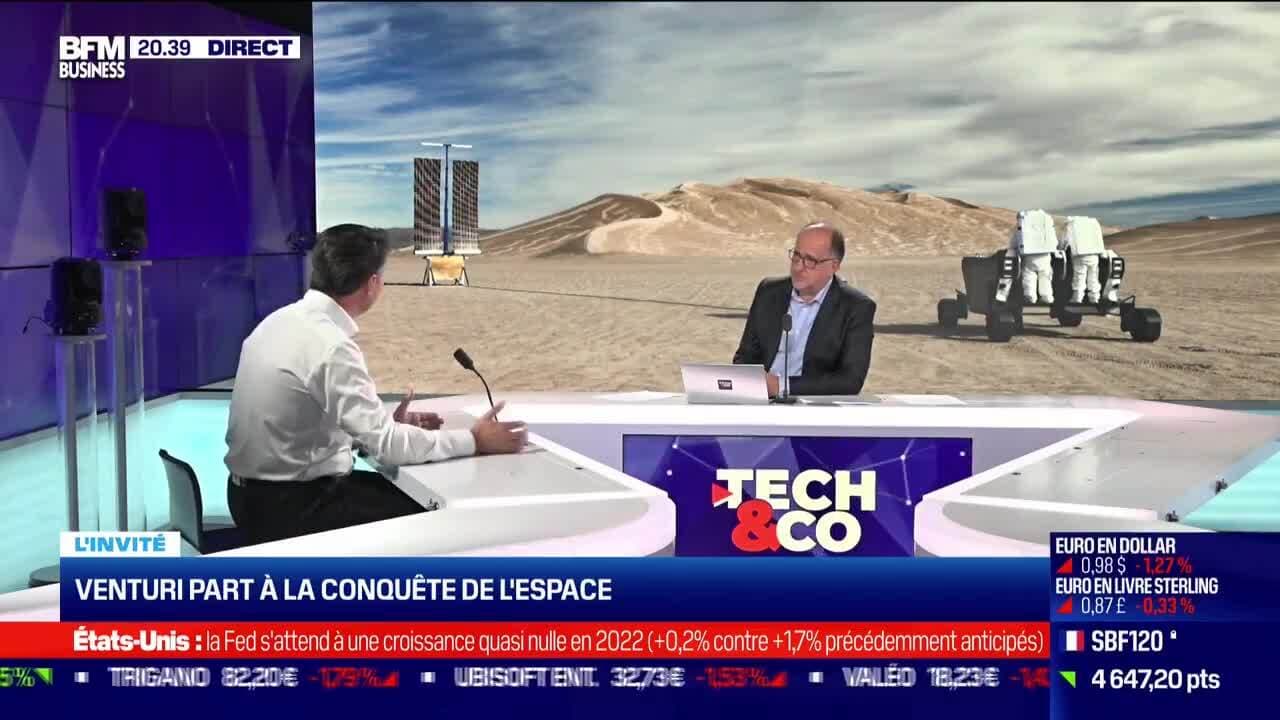 Antonio Delfino (Venturi Lab) Venturi s’investit dans le domaine spatial 21/09