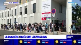 La Duchère : ruée sur les vaccins dans le centre éphémère 