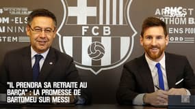 "Il prendra sa retraite au Barça" : la promesse de Bartomeu concernant Messi