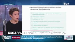 La chronique de Nina Godart : Des applis pour sauver le réveillon - 24/12
