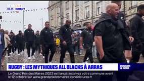 Rugby: les mythiques All Blacks de passage à Arras