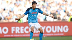 Kim Min-Jae lors de Fiorentina-Naples (1-0), le 7 mai 2023