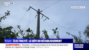 Ciaran: 325.000 foyers restent privés d'électricité