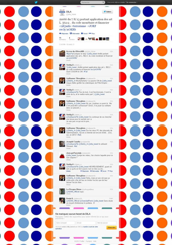 Le tweet en question a bien sûr été "capturé" par les internautes avant d'être supprimé. Le tweet en question a bien sûr été "capturé" par les internautes avant d'être supprimé.
