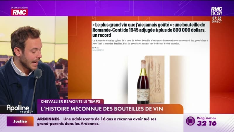 L'histoire méconnue des bouteilles de vin