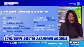 Les campagnes vaccinales contre la Covid-19 et la grippe débutent 