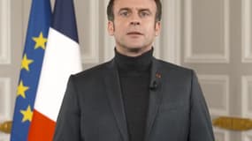 Emmanuel Macron ce 27 janvier. 