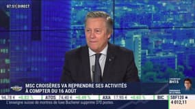 Patrick Pourbaix (MSC Croisières) : MSC Croisières va reprendre ses activités à compter du 16 août - 13/08