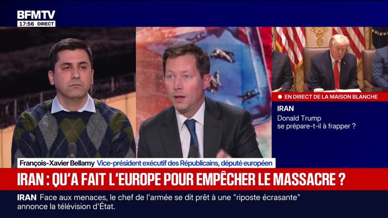 "Il y a une naïveté de l’Europe sur la menace que représente le totalitarisme islamiste", estime François-Xavier Bellamy, vice-président exécutif des Républicains