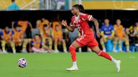 Michael Olise face à Boca Juniors avec le Bayern Munich lors de la Coupe du monde des clubs, le 20 juin 2025