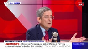 Réforme des retraites: "C'est une idée, dans plusieurs groupes politiques, de faire une motion de censure transpartisane", affirme Charles de Courson