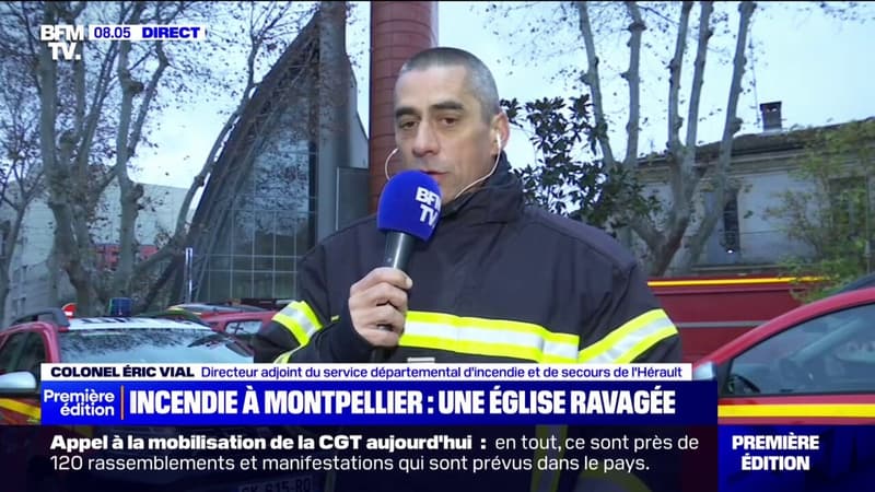 Incendie d'une église à Montpellier: 